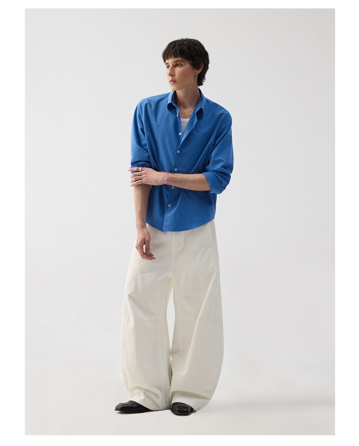 Minimalist Short-Sleeve Shirt