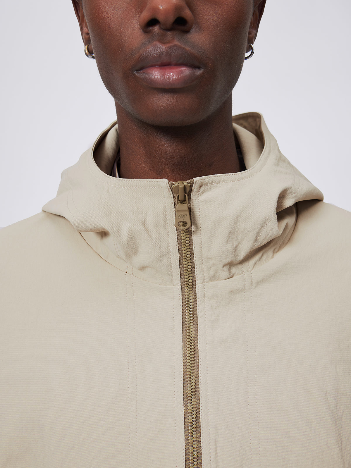 Water-repellent Hooded Jacket
