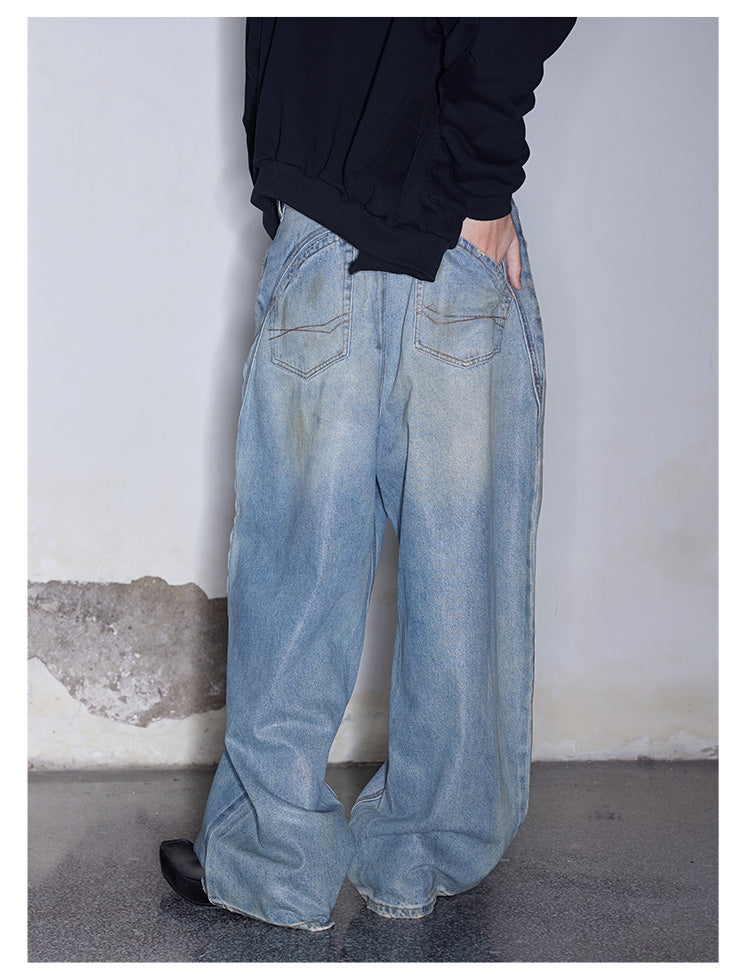 Heavy Duty Wax Wash Jeans