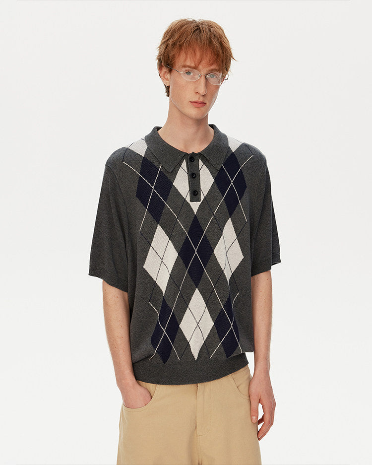 Retro-Preppy Style Knit