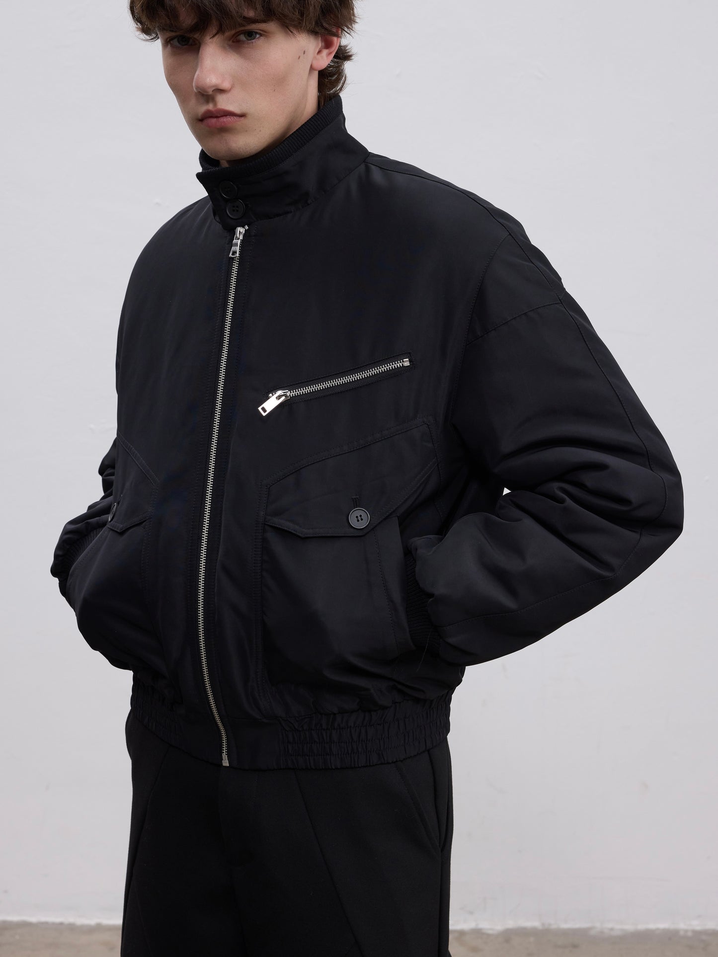 Harrington Stand Collar Jacket