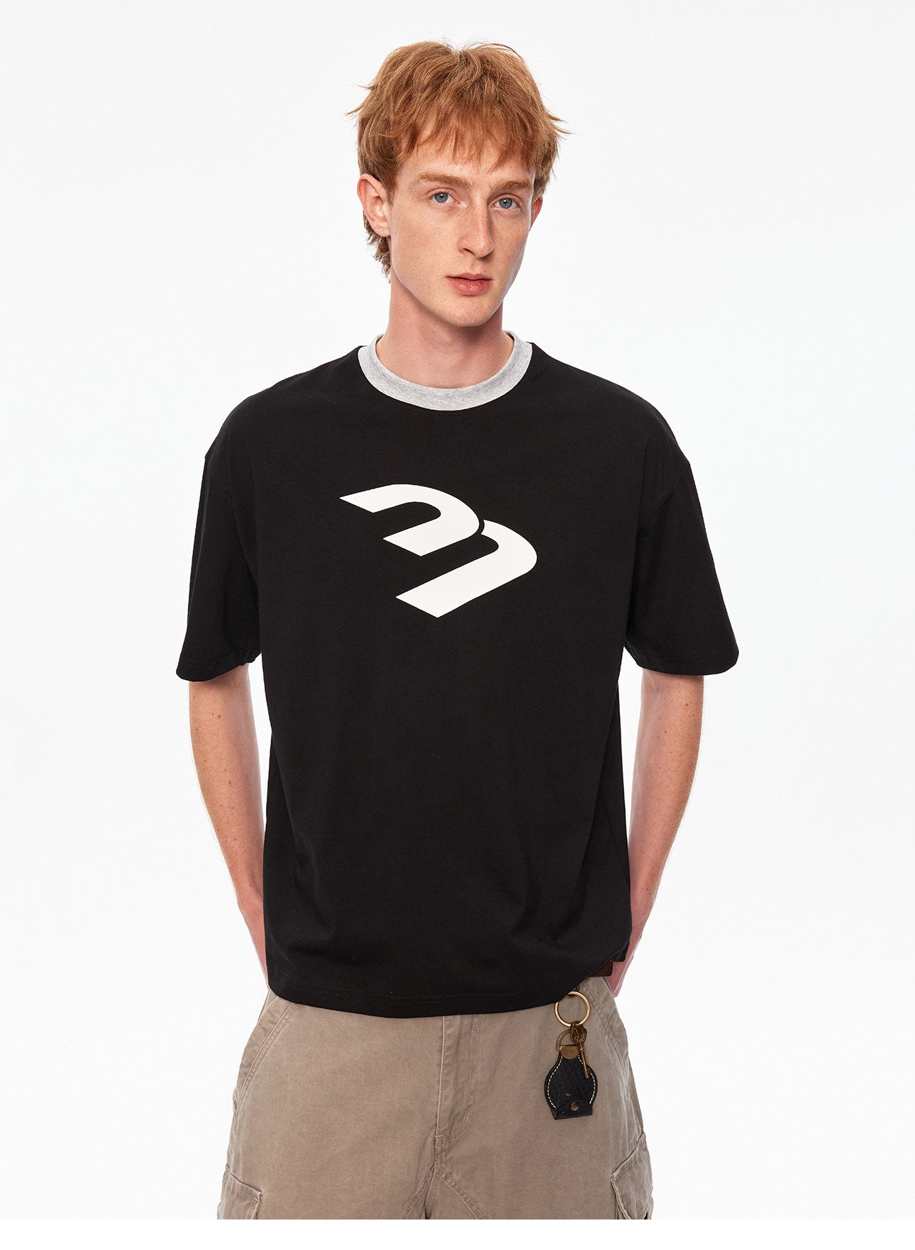 Crash Alphabet Print T-Shirt