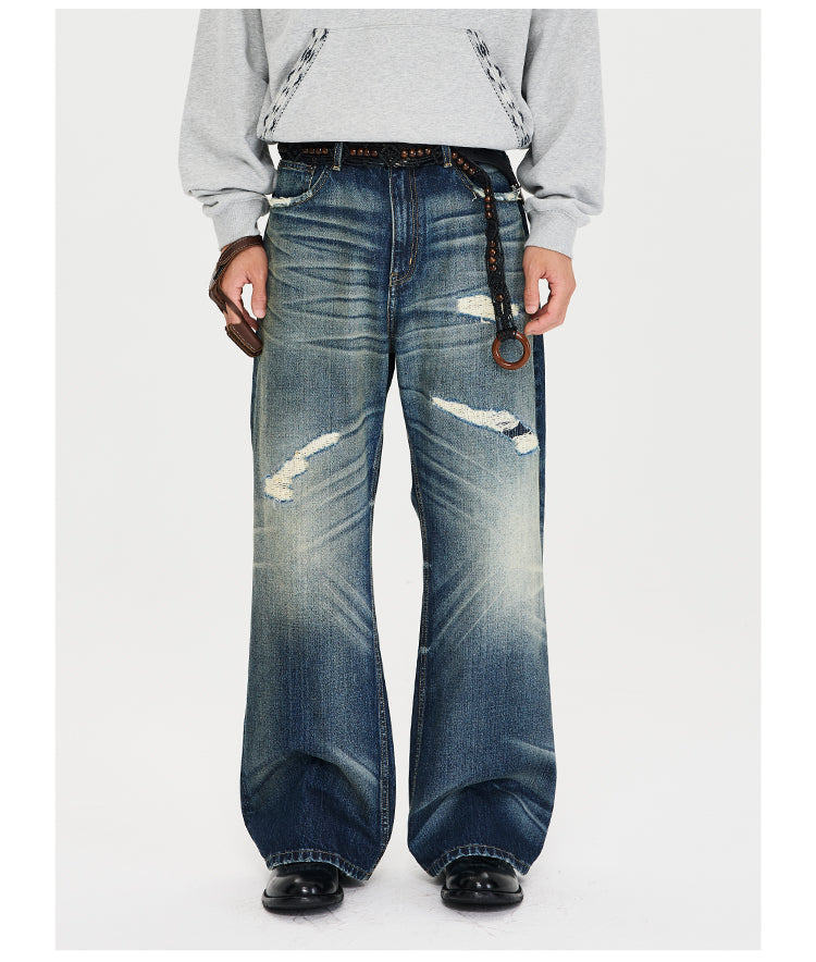 Destroyed Patch Jeans