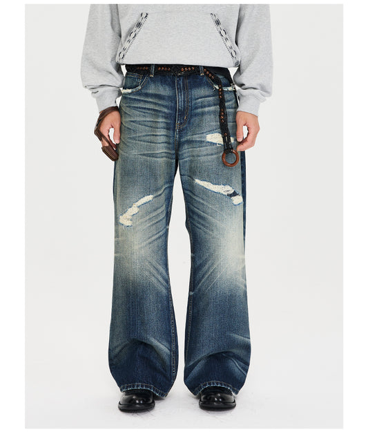 Destroyed Patch Jeans
