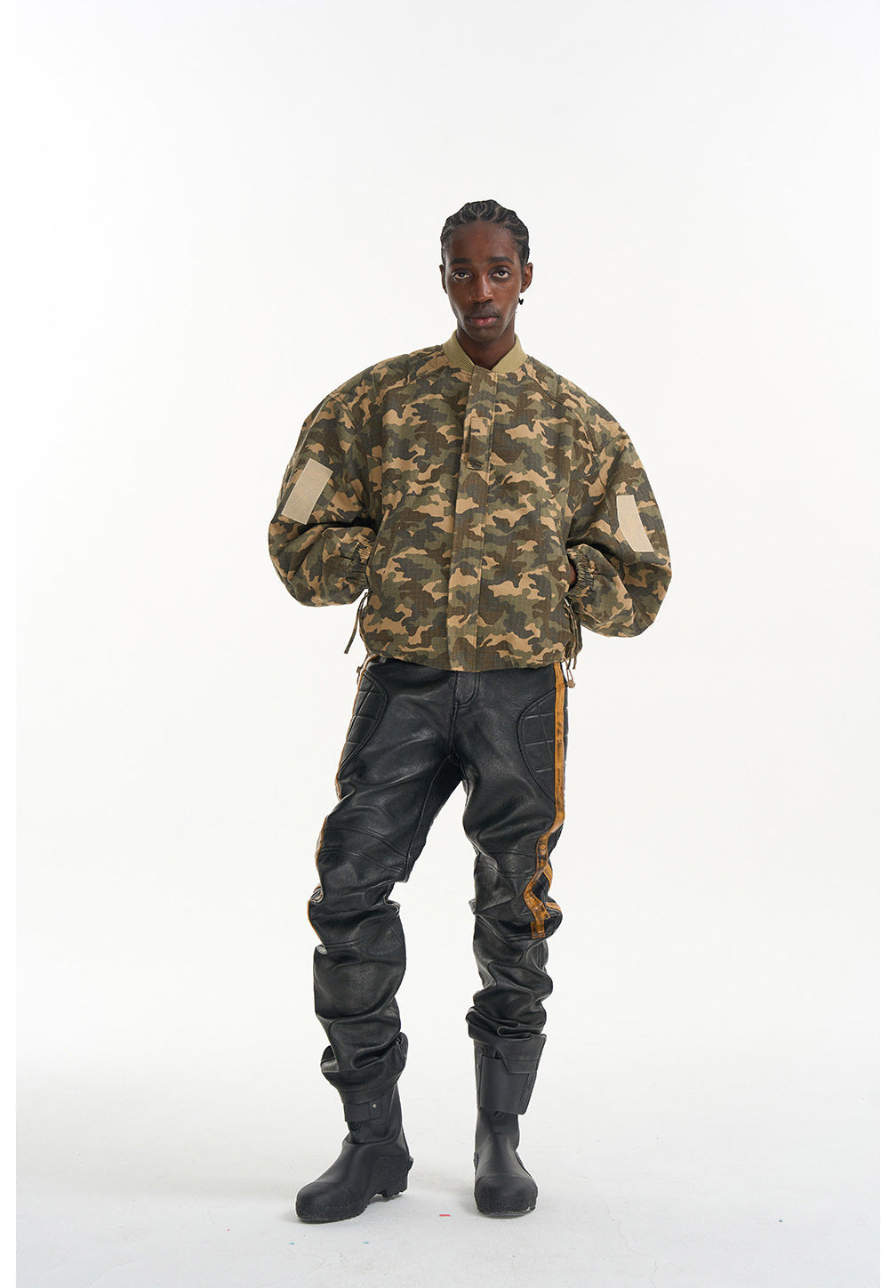 Oversized Camouflage Jacket