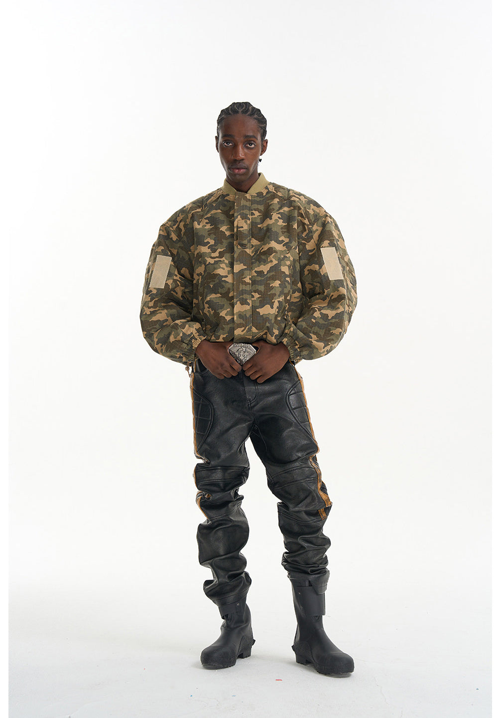 Oversized Camouflage Jacket