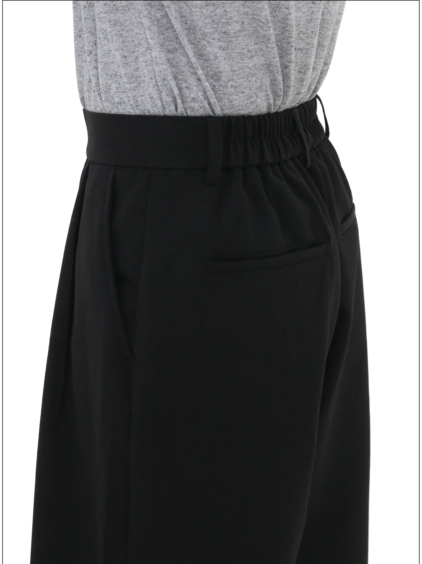 Straight-Leg Casual Pants