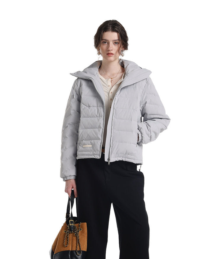 V-Shaped Lightweight Down Jacket