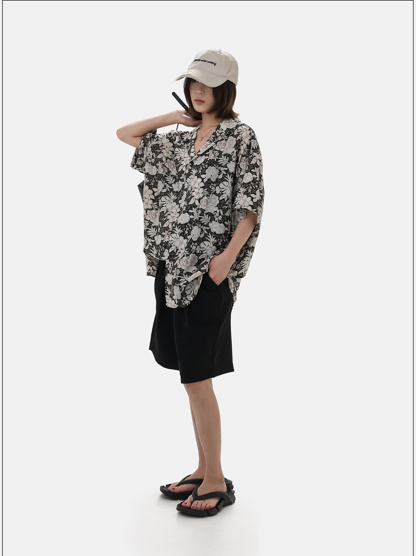 Cooling Floral Print Shirt