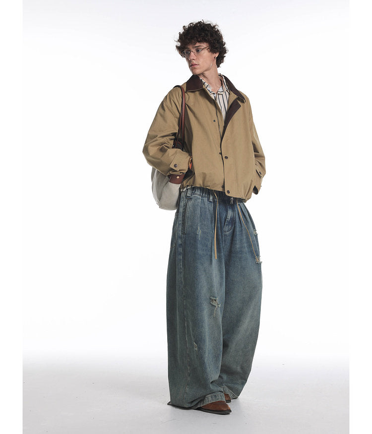 Drawstring Casual Jacket