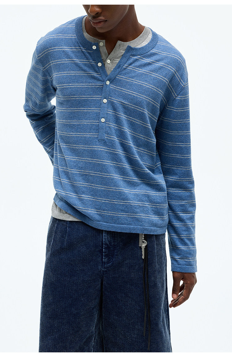 Natural Cotton Yarn T-Shirt