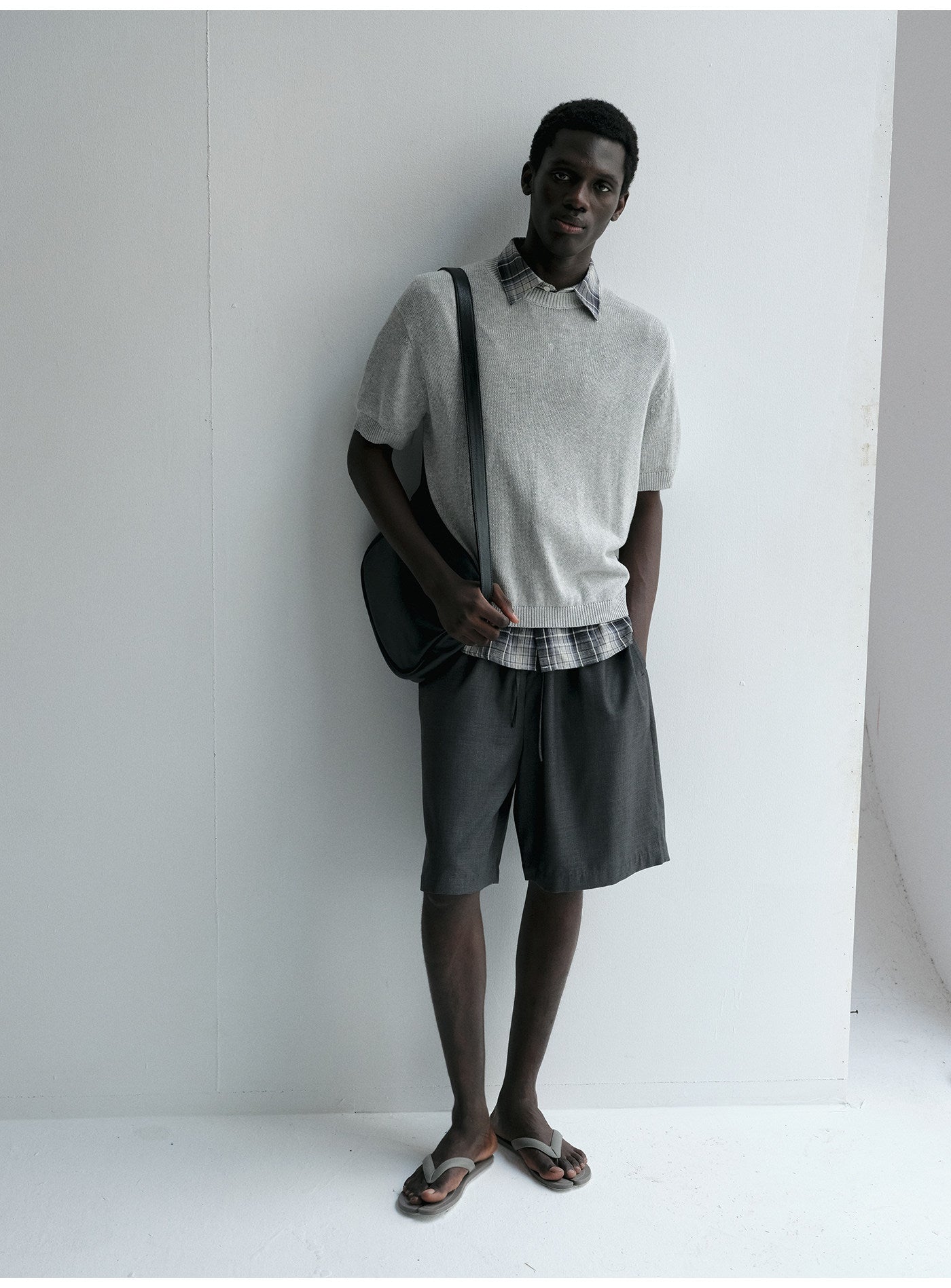 Wool Casual Shorts