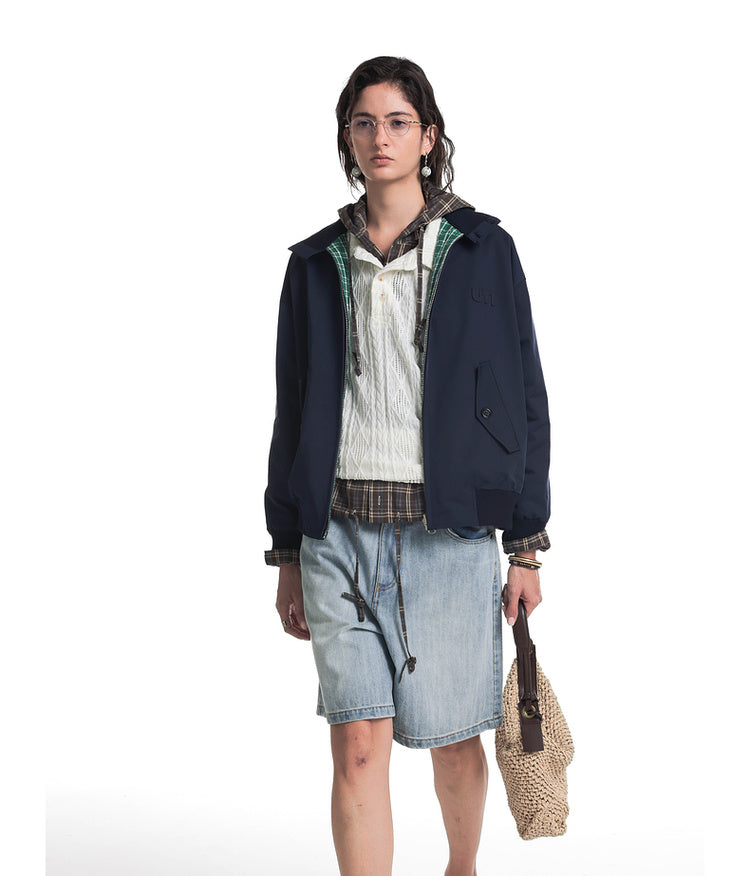 Reversible waterproof jacket