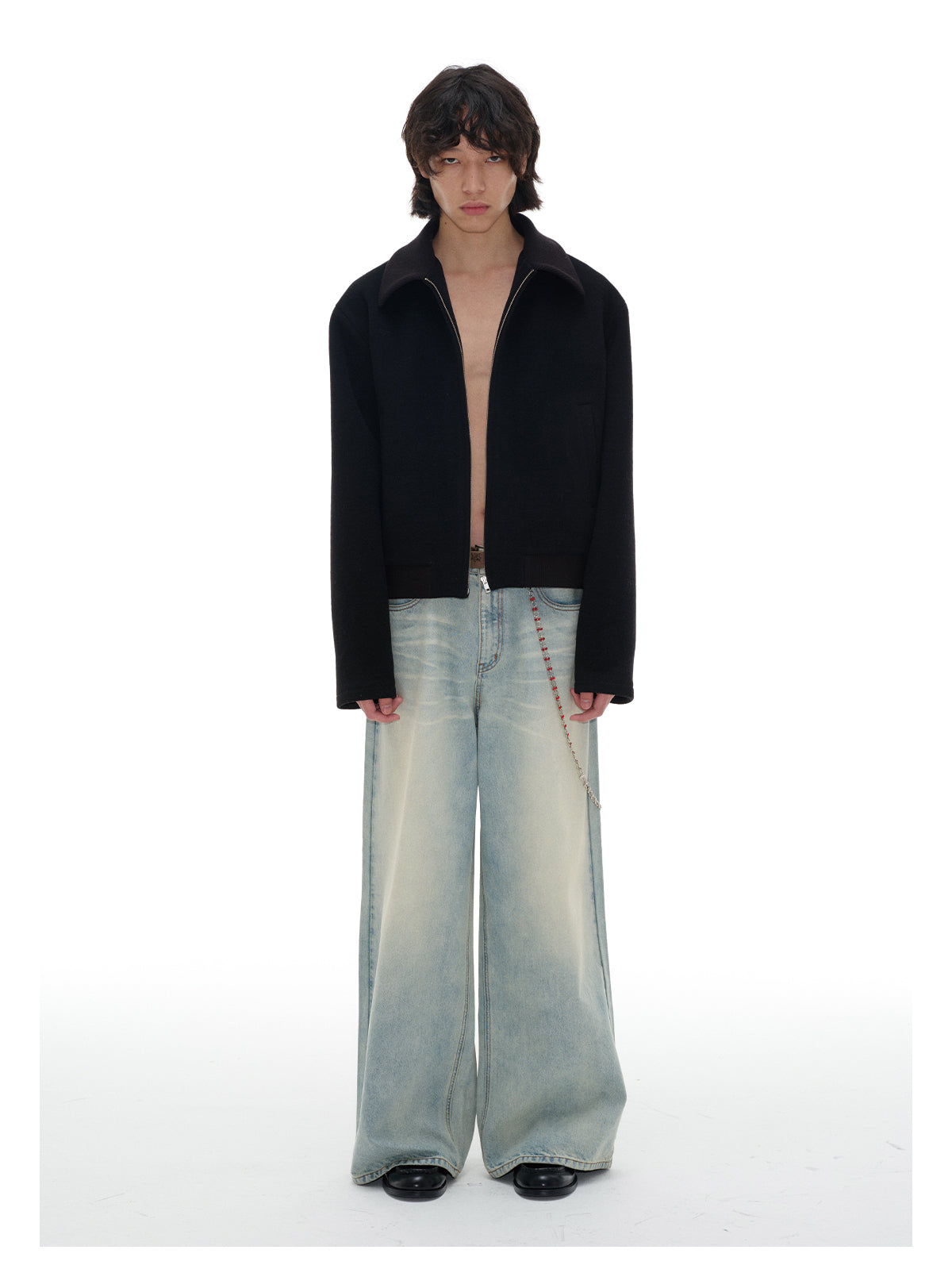 Whiskers Straight Jeans