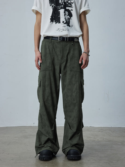 Draped Cargo Pants