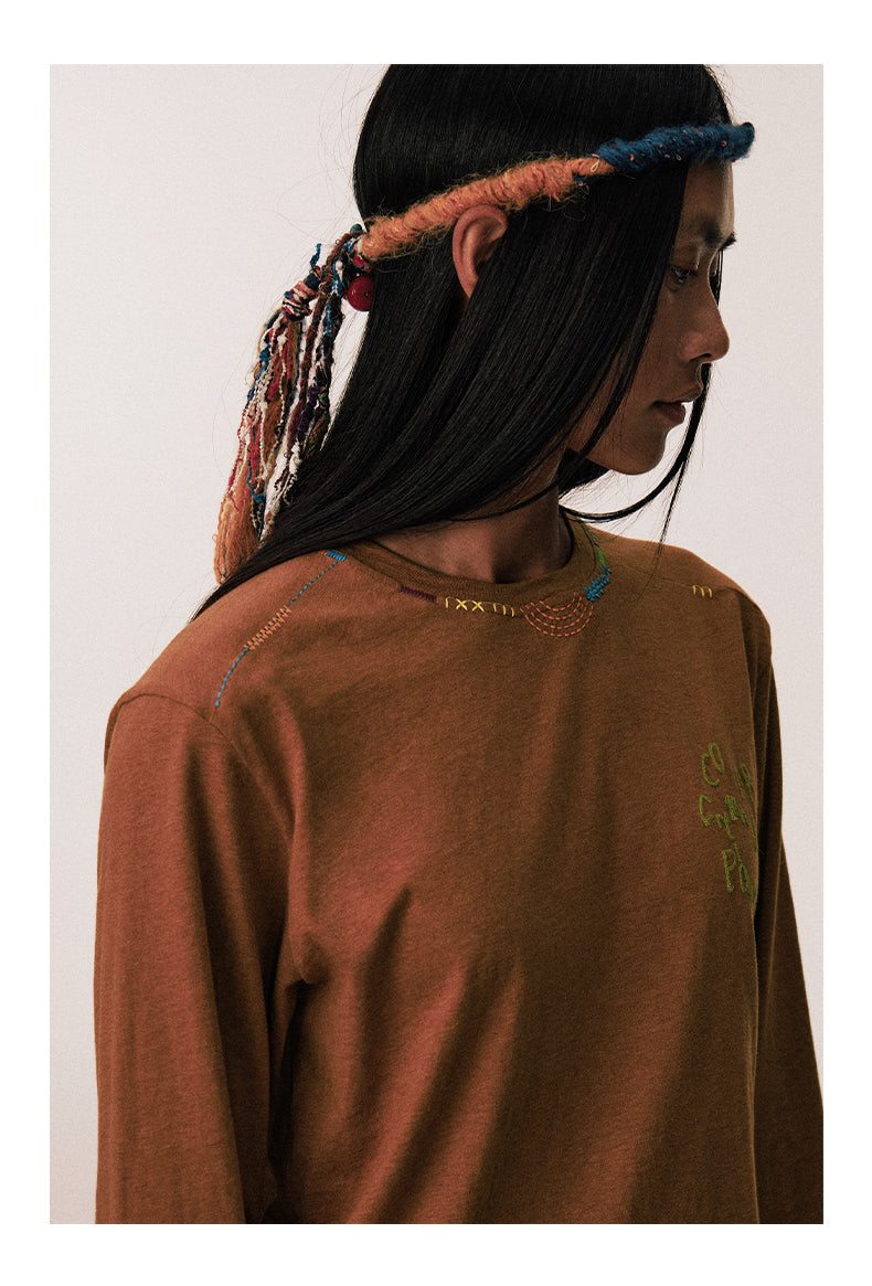 Embroidered Antibacterial T-Shirt