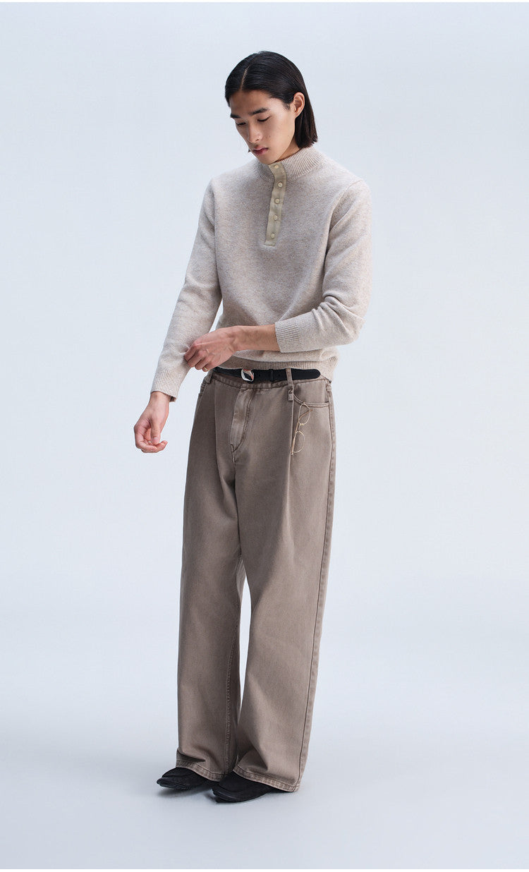 Button-Down Knit