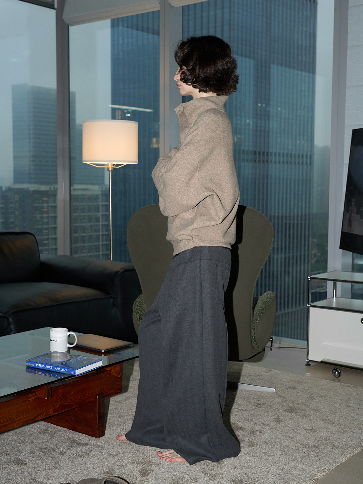 Wool Blend Sweatshirt