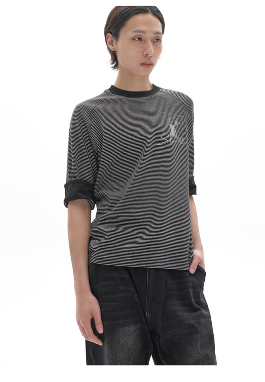 Pinstripe T-shirt