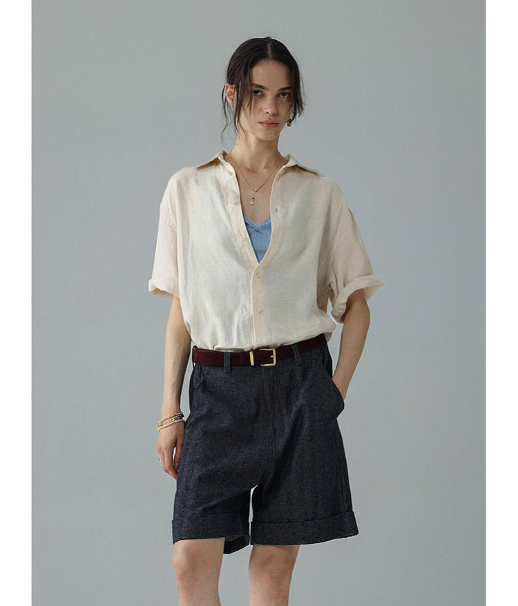 Custom-Made Linen Shirt