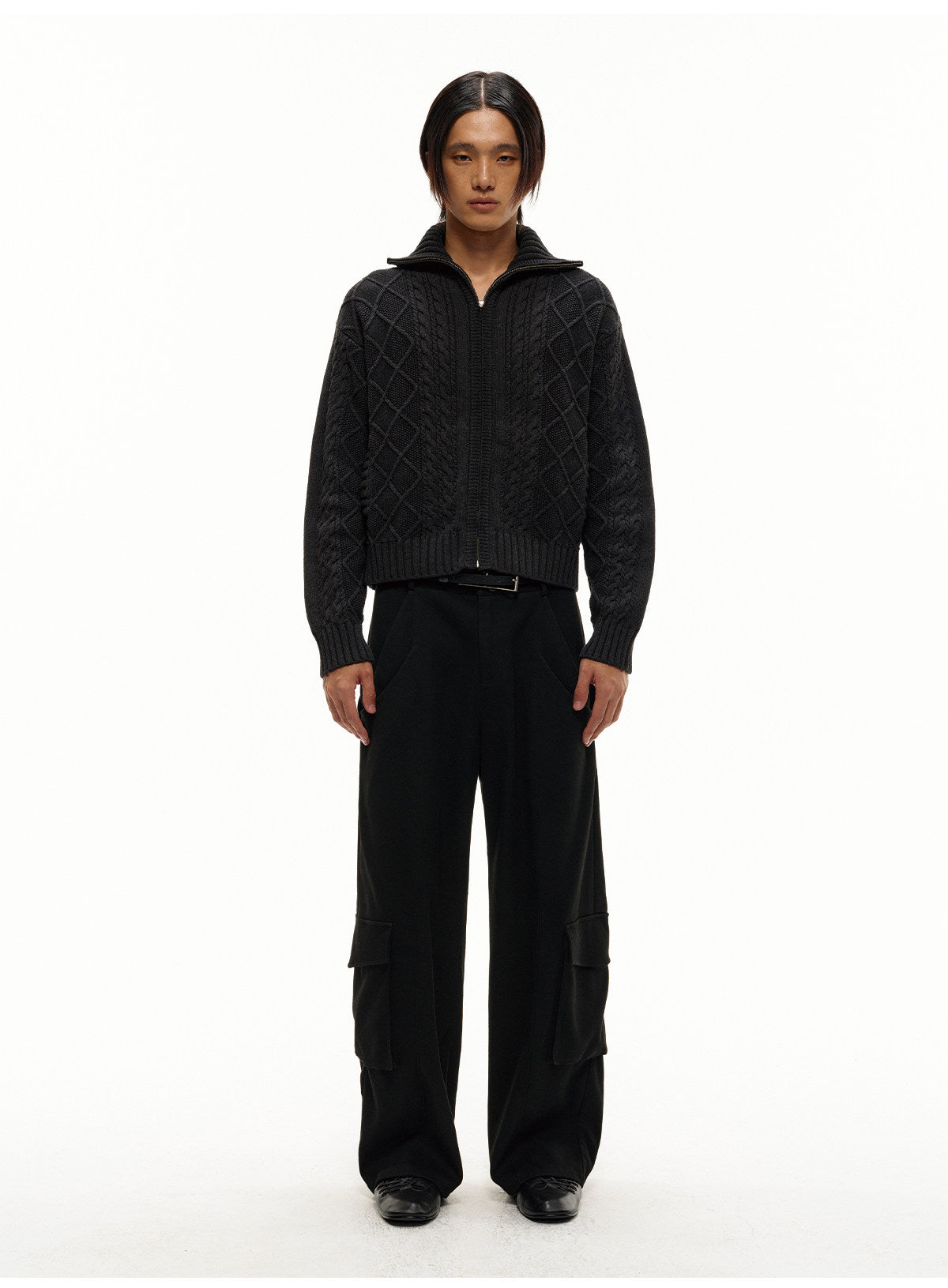 Double Patch Pocket Cargo Pants