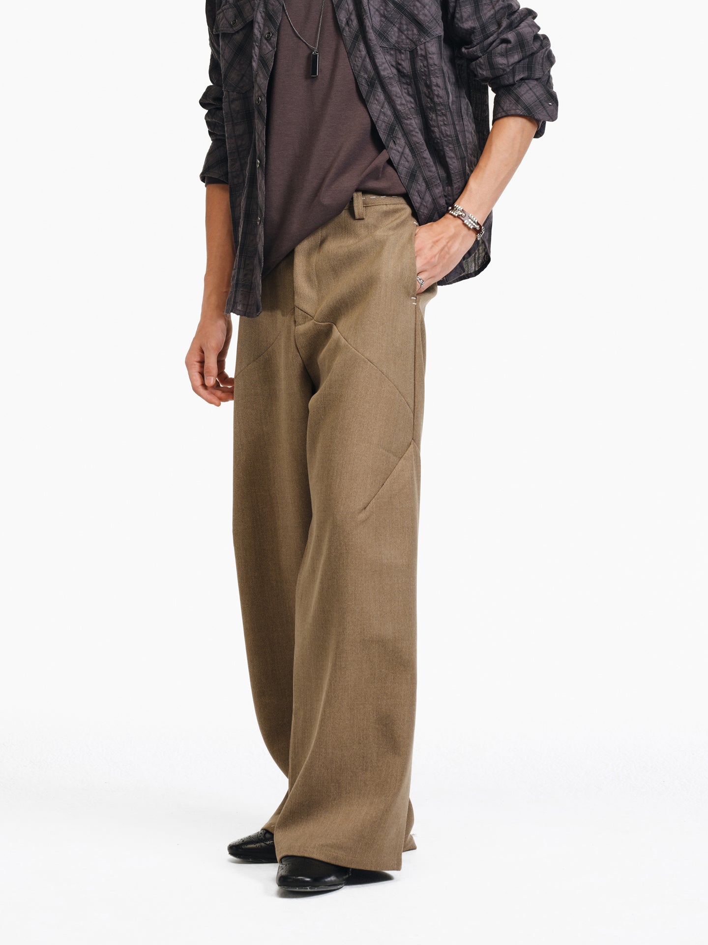 A-line casual pants