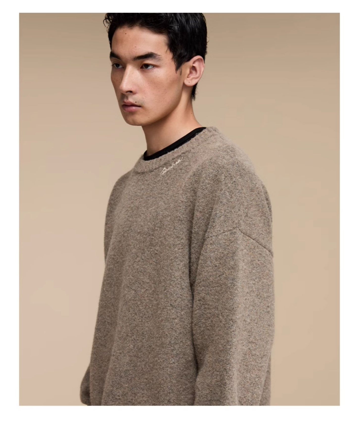 Round Neck Pullover Casual Knitwear