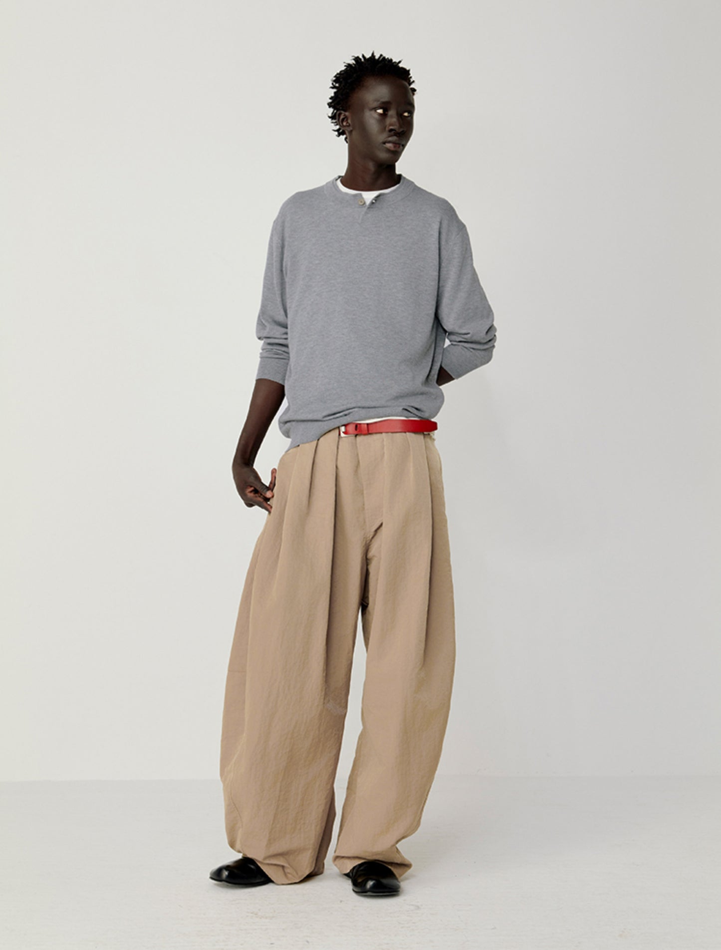 Rib-knit Loose-fit Casual Knit