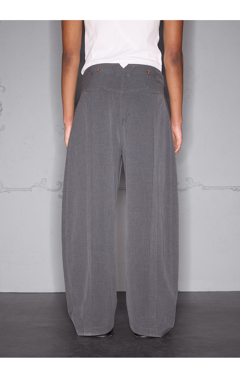 Pleated Casual Pants