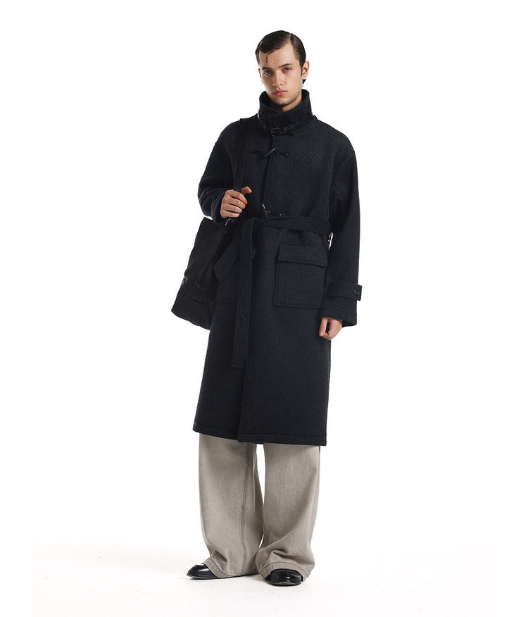 Toggle Button Wool Coat