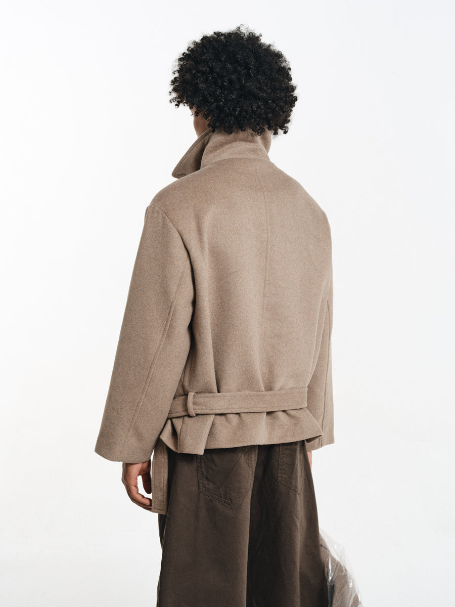 Sheep Wool Overcoat
