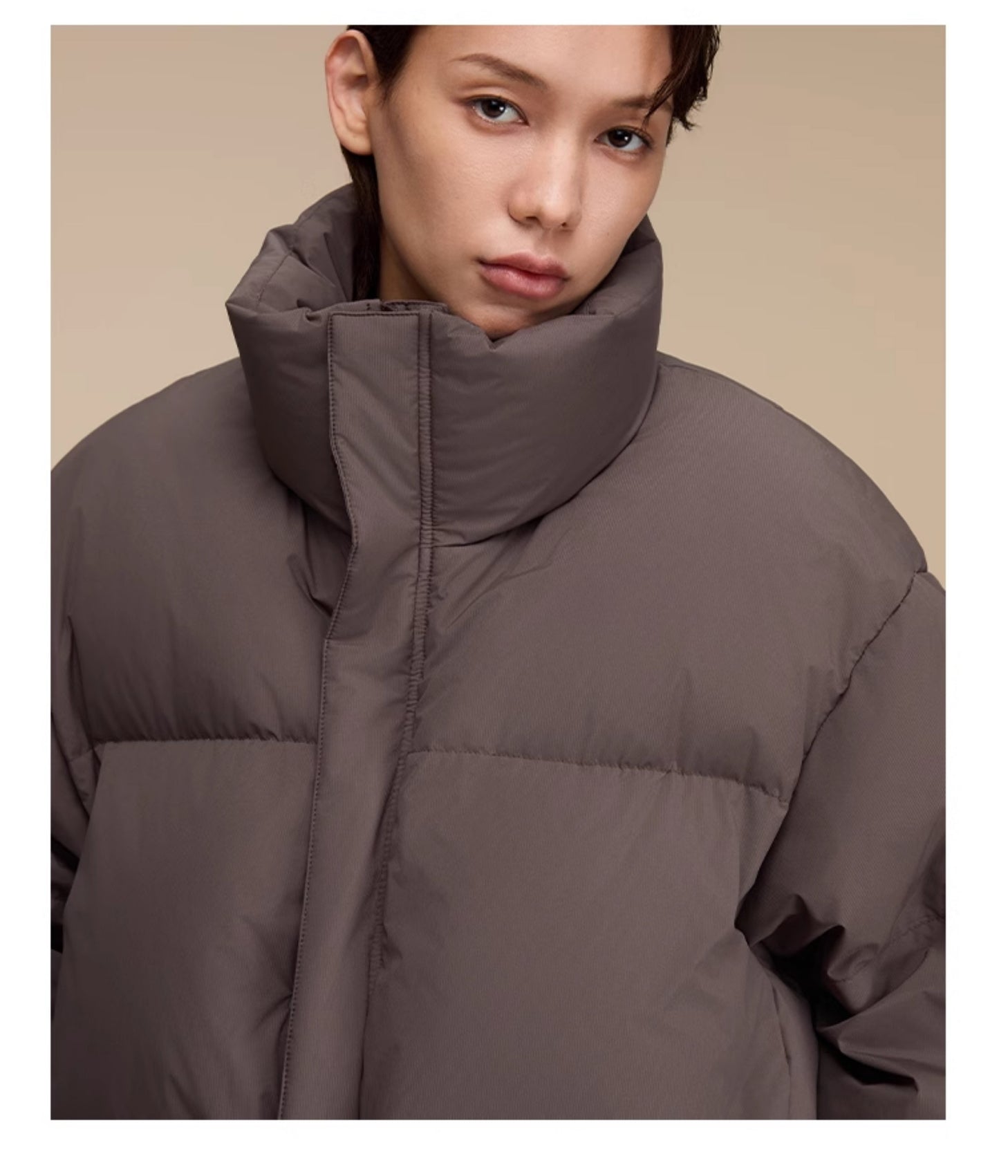 Short Loose Down Jacket