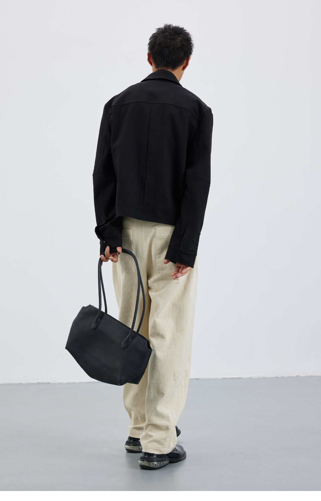 Wool-blend classic jacket