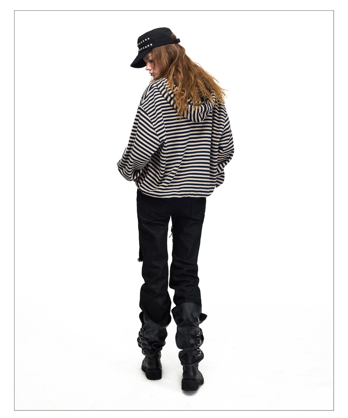 Waxed Retro Slim Jeans