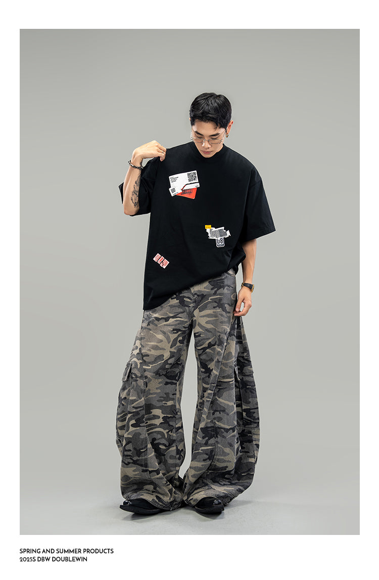 Trendy Round Neck T-Shirt