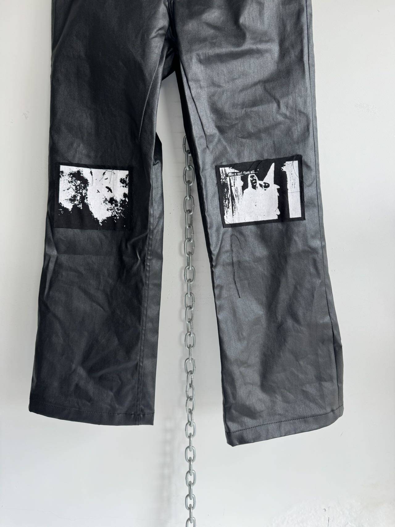 Unisex Wax-Coated Jeans