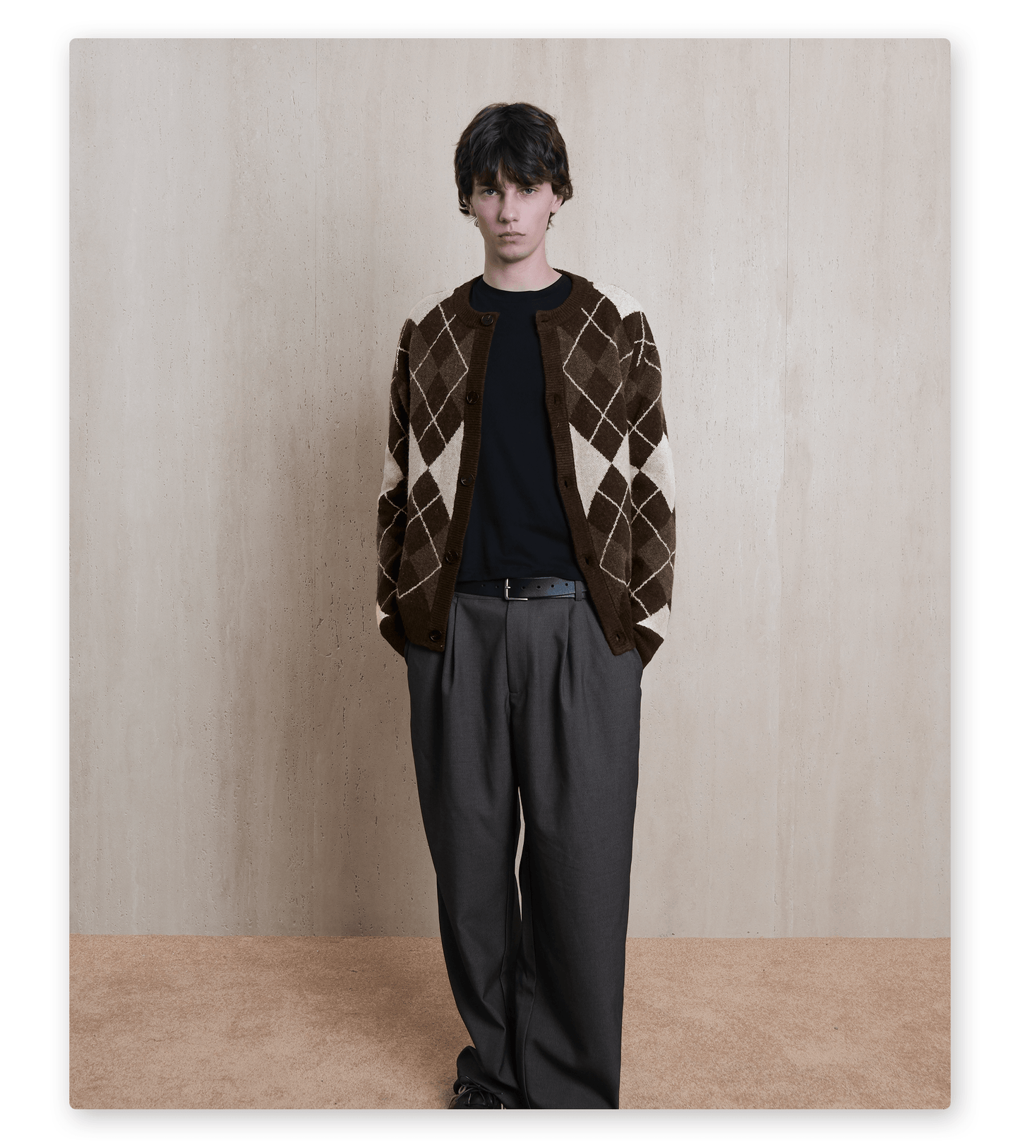 Wool Casual Cardigan