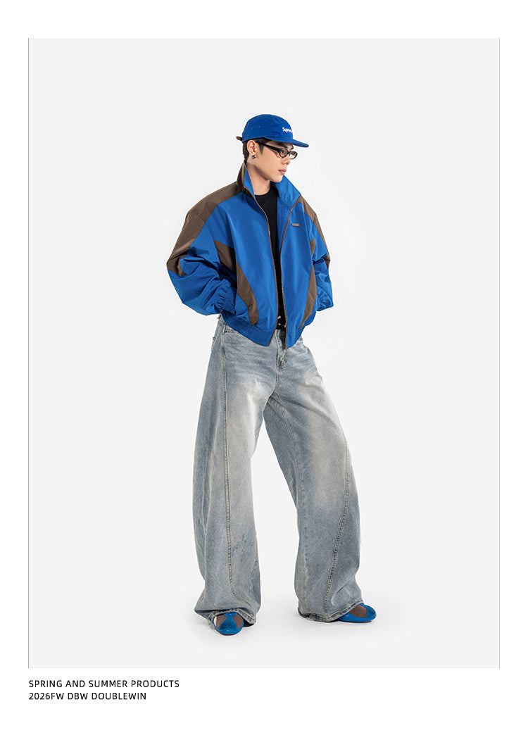 Gradient Denim Pants
