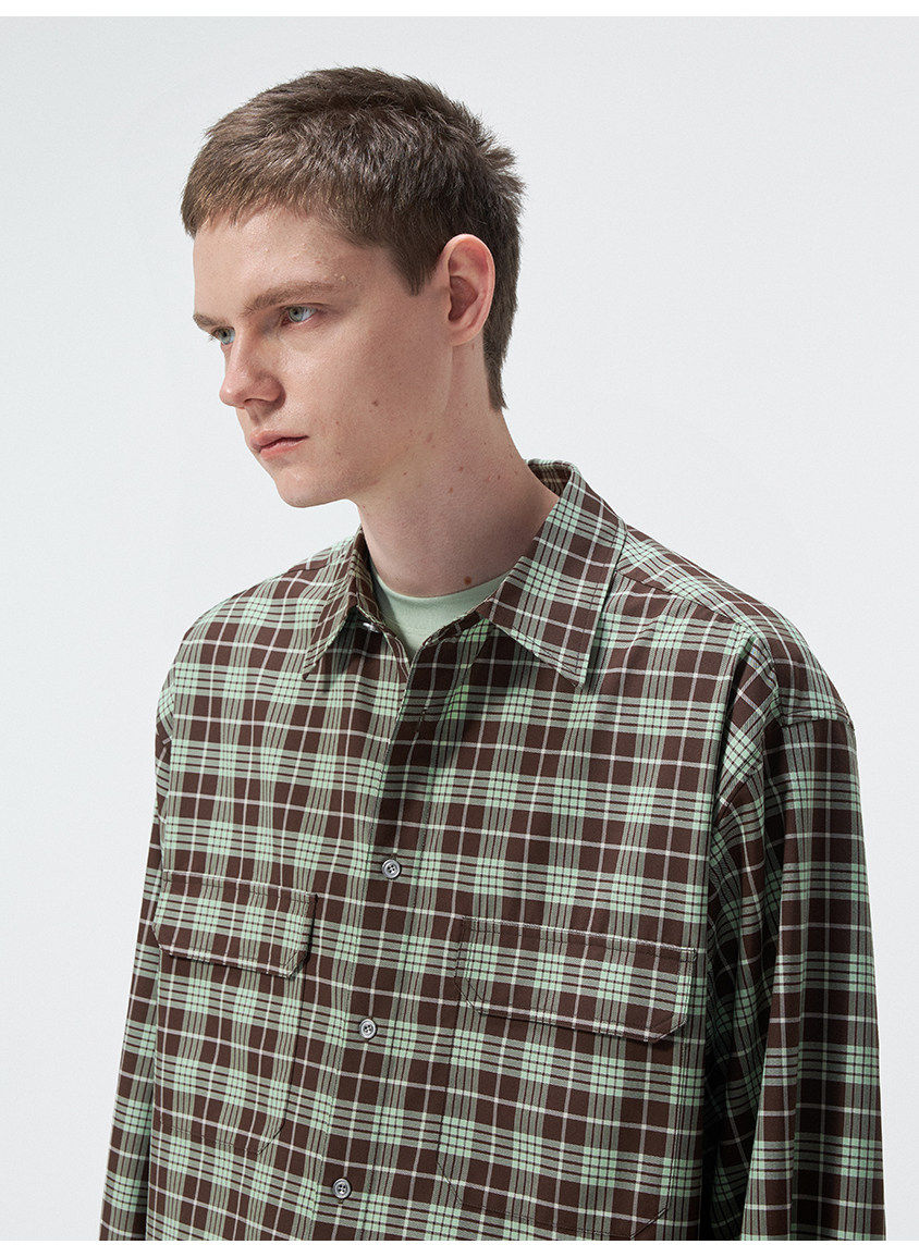 Casual Shirt with Large Patch Pockets