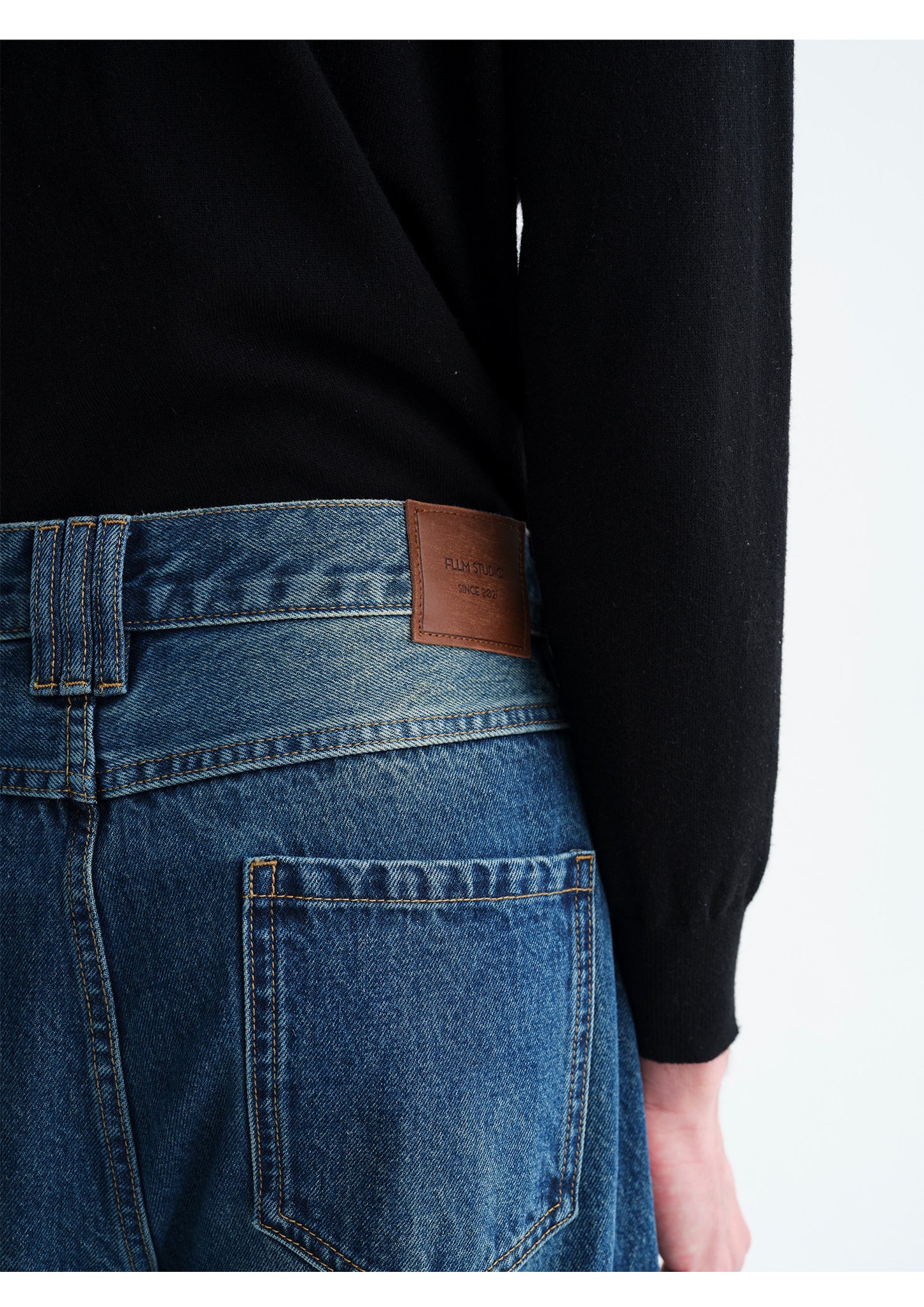 Basic Retro Loose Jeans