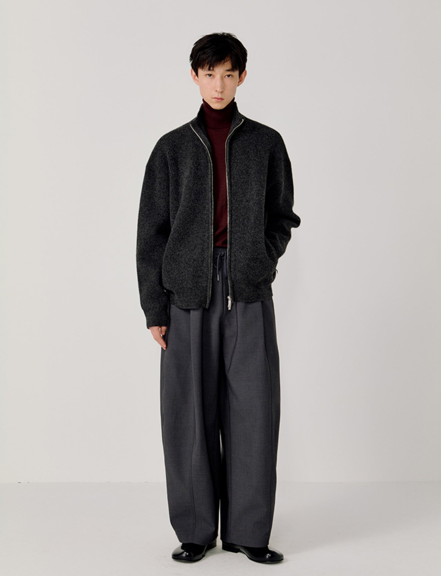 Double Zipper Cardigan