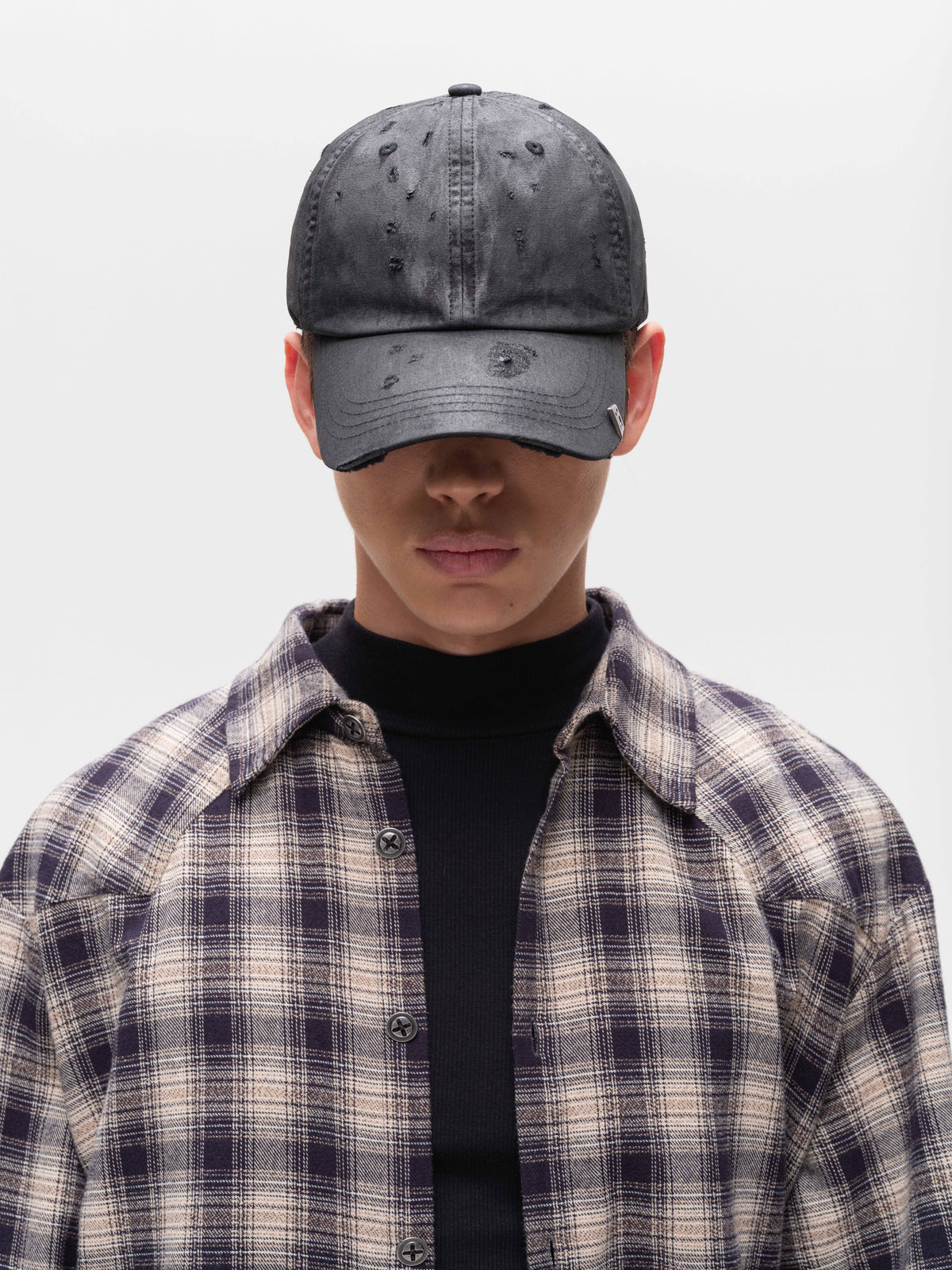 Wax-Finished Baseball Cap