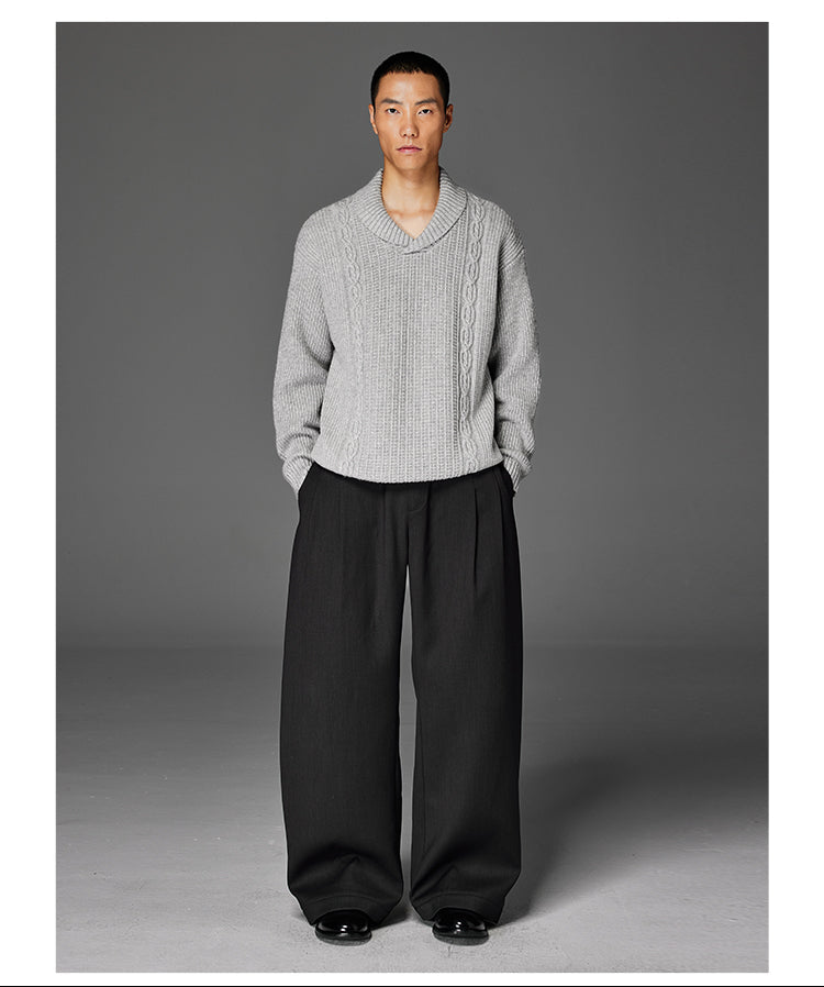 Shawl Collar Sweater