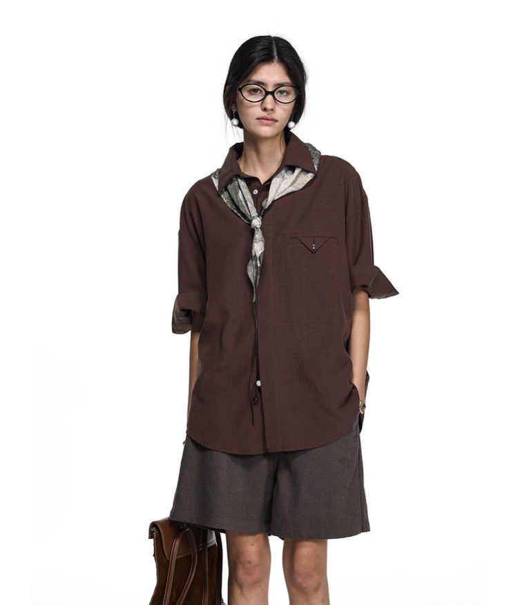 Lyocell Linen Blend Shirt