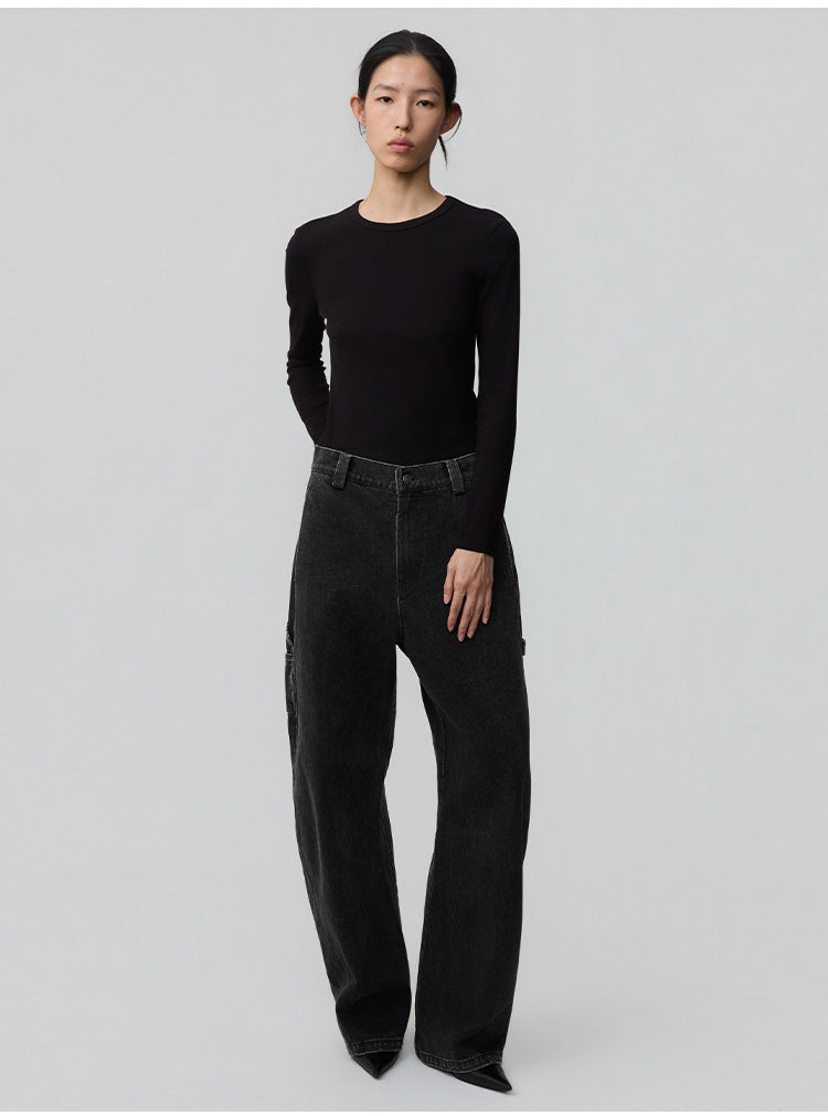 Retro Wash Casual Jeans