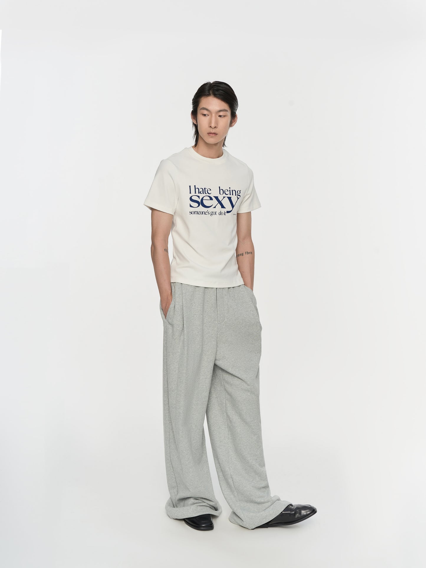 Wide Leg Sweat Pants