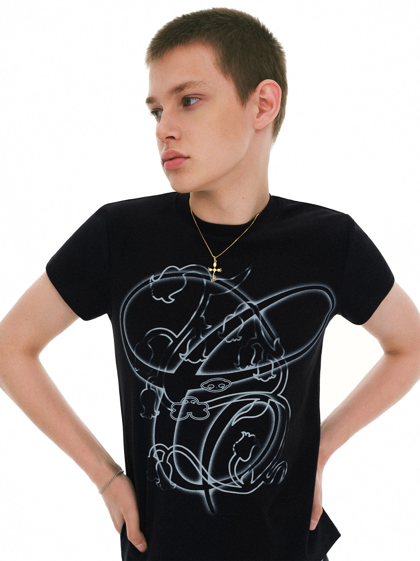 Retro Hand-Painted T-Shirts