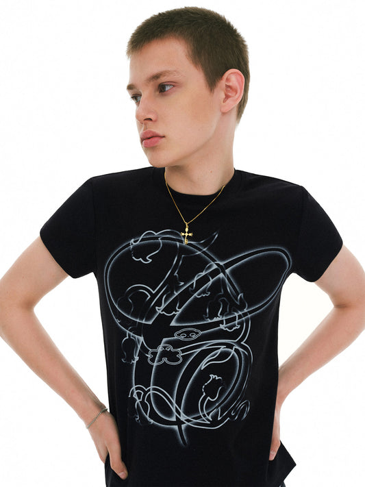 Retro Hand-Painted T-Shirts