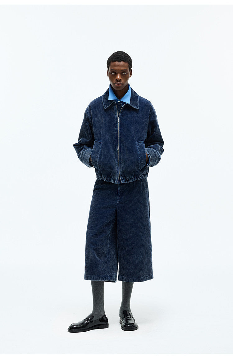 Corduroy Textured Wash Jacket