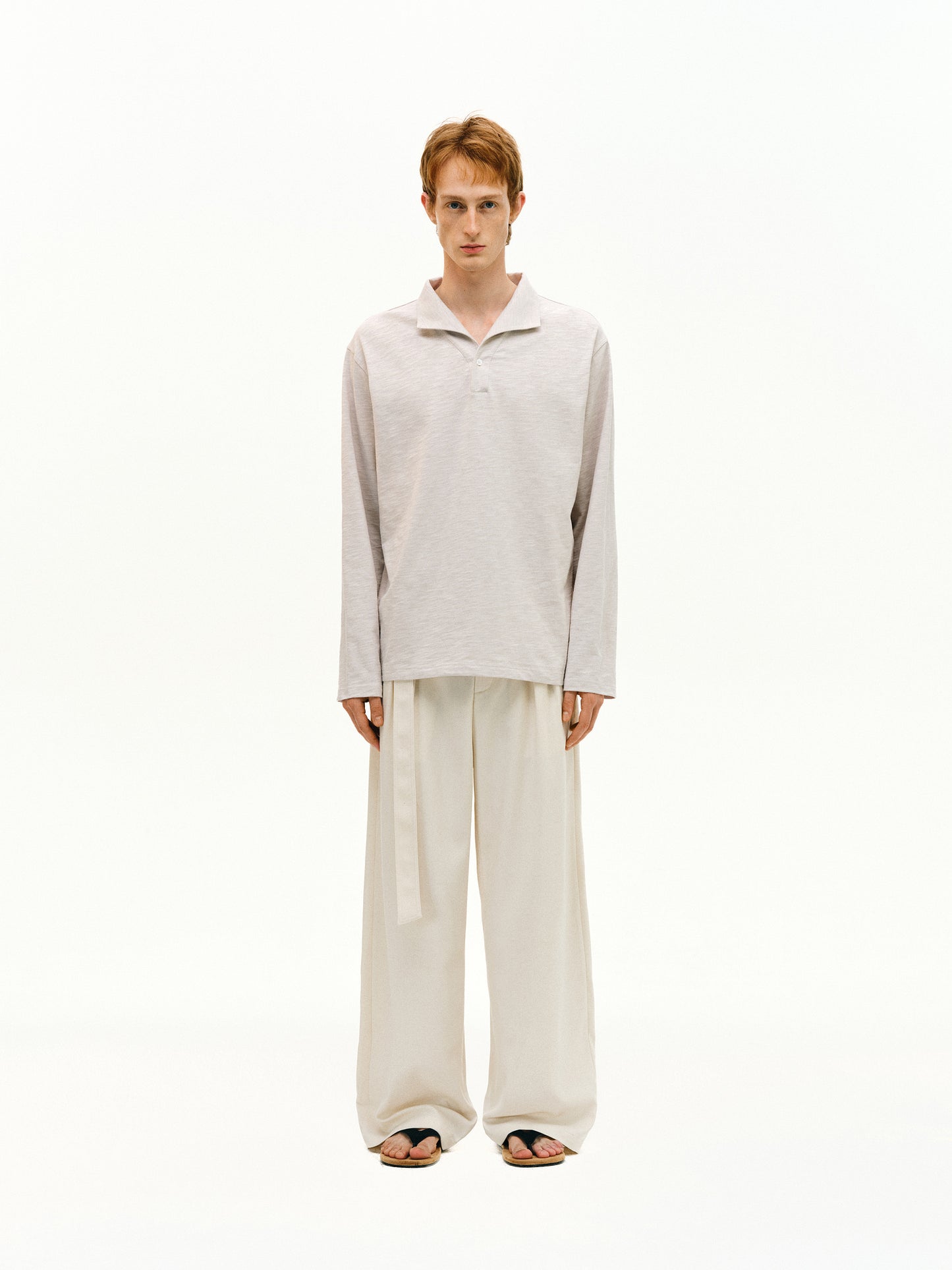 Bamboo Collar Polo Shirt